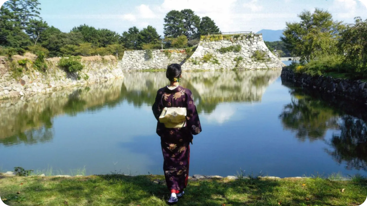 萩市の風景